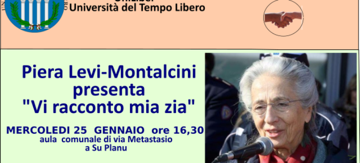 INCONTRI: Piera Levi-Montalcini ospite di UniLiber