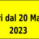 UniLiber, Su Planu: Orari dal 20 marzo 2023