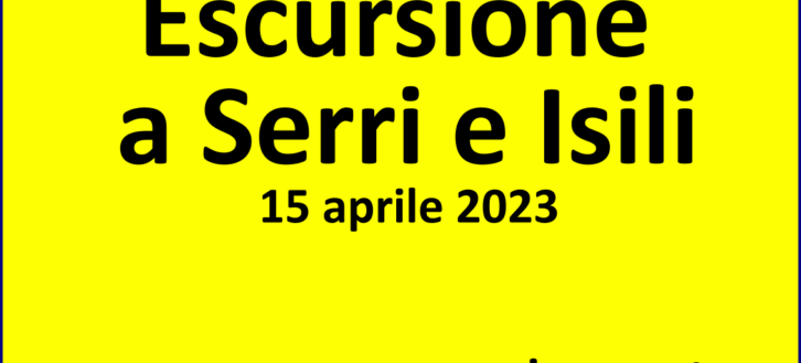 Video: Escursione a Serri e  Isili – 15 aprile 2023 prima parte