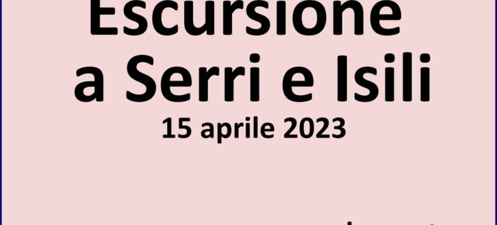 Escursione a Serri e Isili – seconda parte