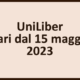 UniLiber Su Planu: orari in vigore dal 15 maggio 2023