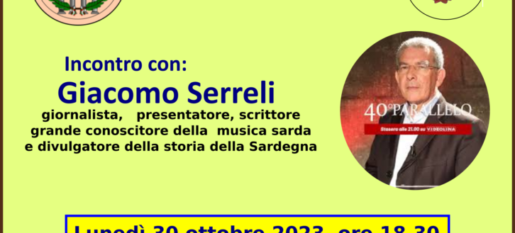 UniLiber: 30 0ttobre 2023, incontro con Giacomo Serreli