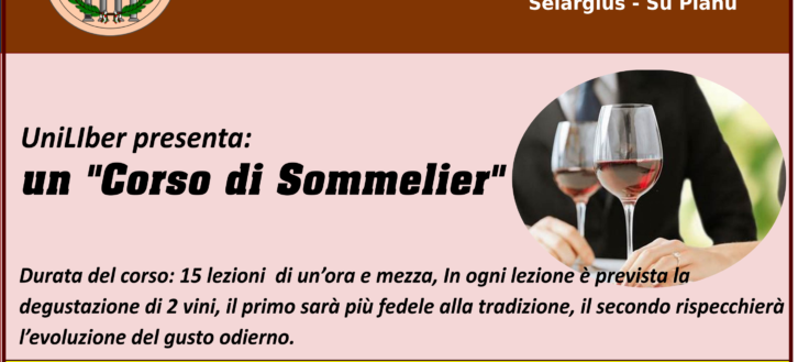 UniLiber: a gennaio parte il corso per Sommelier