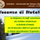 UniLiber chiude dall’8 dicembre 2023. Le lezioni riprendono l’18 gennaio 2024