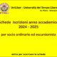 UniLiber: schede iscrizioni anno accademico 2024-2025