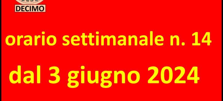 UniLiber, Decimomannu: orari dal 3 giugno 2024