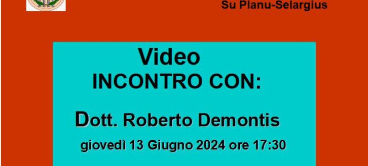 Video: Incontro con Dott. Roberto Demontis