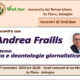 UniLiber: Incontro con Andrea Frailis il 7 novembre prossimo